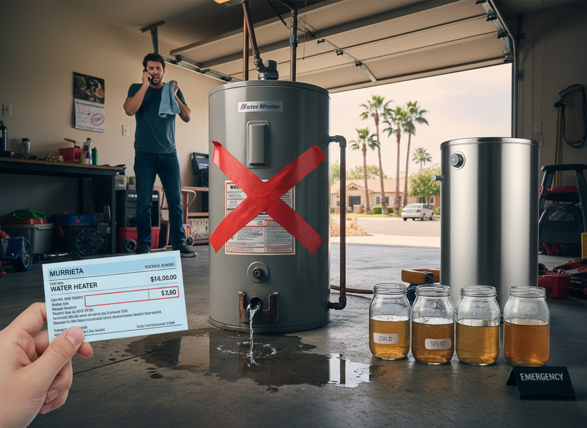 Signs You Need Same-Day Water Heater Replacement in Murrieta